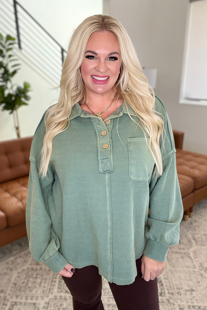 Don't Stop The Beat Collared Pullover