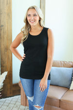 IN STOCK Ava Tank- Black