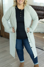 IN STOCK Colbie Cardigan - Heathered Oatmeal