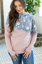 IN STOCK Ashley Hoodie - Blush and Floral