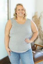 IN STOCK Ava Tank- Light Grey