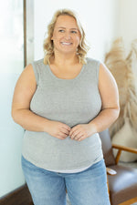 IN STOCK Ava Tank- Light Grey