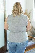 IN STOCK Ava Tank- Light Grey