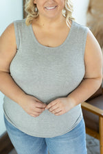 IN STOCK Ava Tank- Light Grey