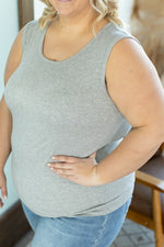 IN STOCK Ava Tank- Light Grey