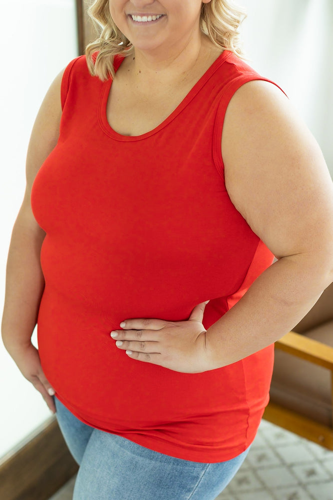 IN STOCK Ava Tank - Red