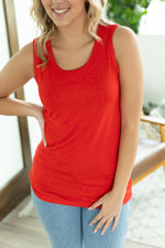 IN STOCK Ava Tank - Red