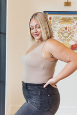RE-STOCK! The Basics Bodysuit In Light Mocha