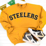 PREORDER: Patch Sweatshirt in Gold/Black