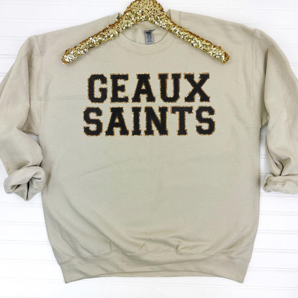 PREORDER: Patch Sweatshirt in Sand/Black
