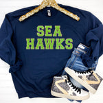 PREORDER: Patch Sweatshirt in Navy/Green