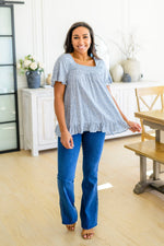 Frankie High Rise Tummy Control Flared Jeans
