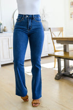 Frankie High Rise Tummy Control Flared Jeans