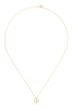 Lucky Charm Pendant Clover Necklace {Two Colors!}
