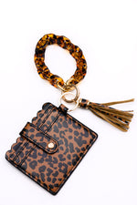 Hold Onto You Wristlet Wallet in Leopard