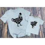 Mother Clucker/Little Chick  Graphic Tees