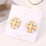 Cross My Heart Earrings