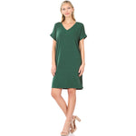 B+B Class Act T-Shirt Dress {Multiple Colors}