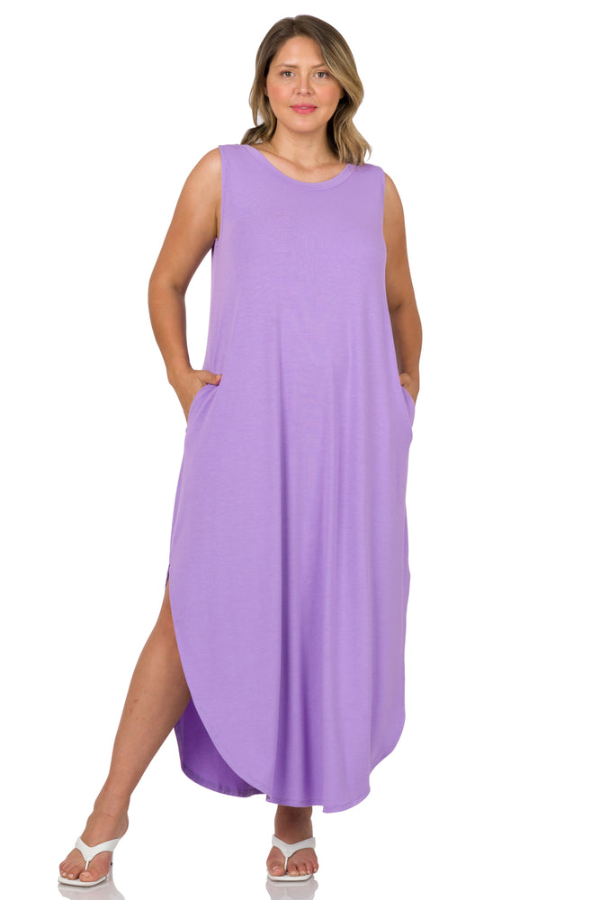 The Amy Maxi Dress {Lavender}