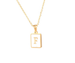 PREORDER: 18K Gold Plated Initial Necklace