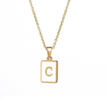 PREORDER: 18K Gold Plated Initial Necklace