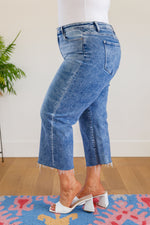 Simple Is The Way Wide Leg Crop