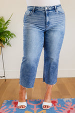 Simple Is The Way Wide Leg Crop