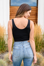 RE-STOCK! The Basics Bodysuit In Black