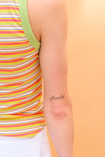 Fearless - Words For A Season Temporary Tattoo