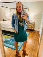 B+B Class Act T-Shirt Dress {Multiple Colors}