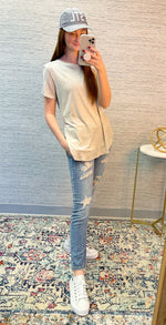 Best Basic Tee {Oatmeal}