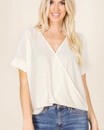 B+B Wrapped Short Sleeve - Cream