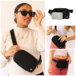 Dolly Belt Bag + Wallet {Black}