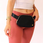 Dolly Belt Bag + Wallet {Black}
