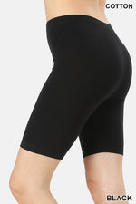 Black Biker Shorts