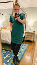 B+B Class Act T-Shirt Dress {Multiple Colors}