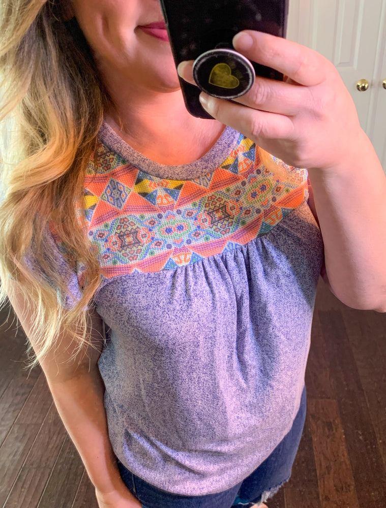 Sweet Oasis Printed Tunic