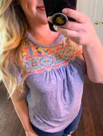 Sweet Oasis Printed Tunic