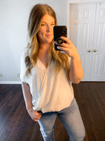 B+B Wrapped Short Sleeve - Cream