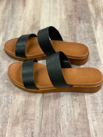 Lauren Double Strap Slides {Multiple Colors}