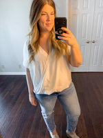 B+B Wrapped Short Sleeve - Cream