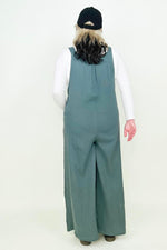 Wide Leg Jumpsuit With Pockets